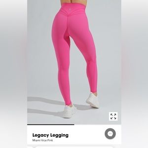 Buffbunny Miami Vice Pink Legacy Leggings